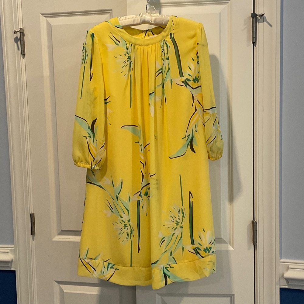Eva Mendes Yellow Dress